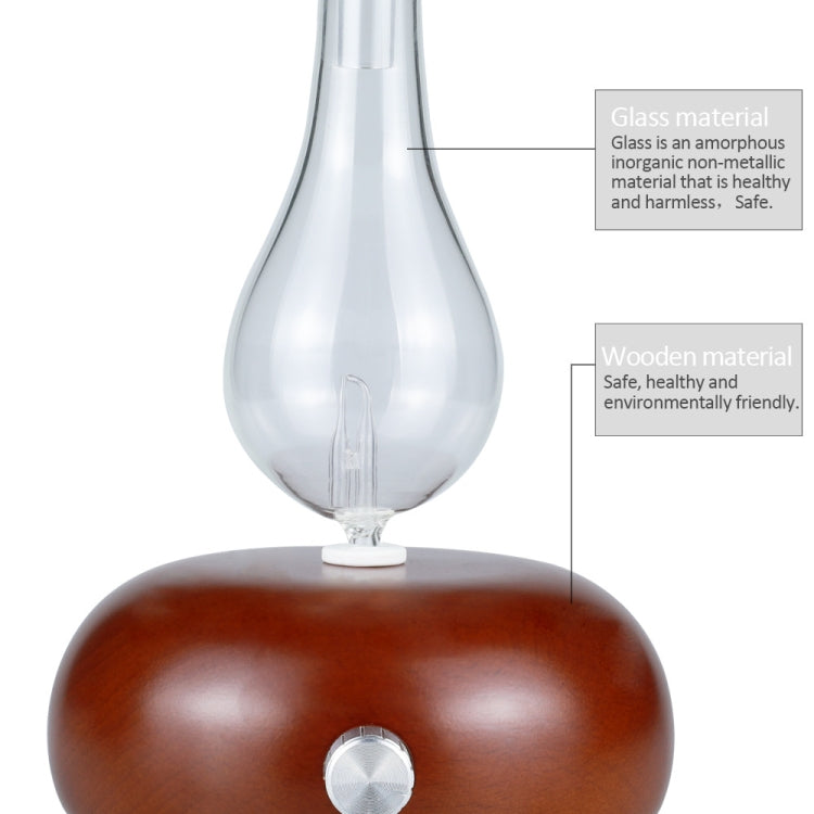 Wood Essential Oil Diffuser Aromatherapy Machine Automatic Alcohol Sprayer, Plug Specification:AU Plug(Dark Brown) - free shipping - PMC TechLife - Order now!