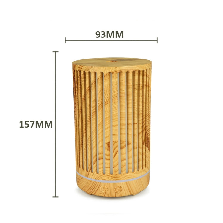 200ml Hollow-out Forest Pattern Wooden Essential Oil Aromatherapy Machine Ultrasonic Humidifier Automatic Alcohol Sprayer, Plug Specification:US Plug(Light Brown-2) - free shipping - PMC TechLife - Order now!