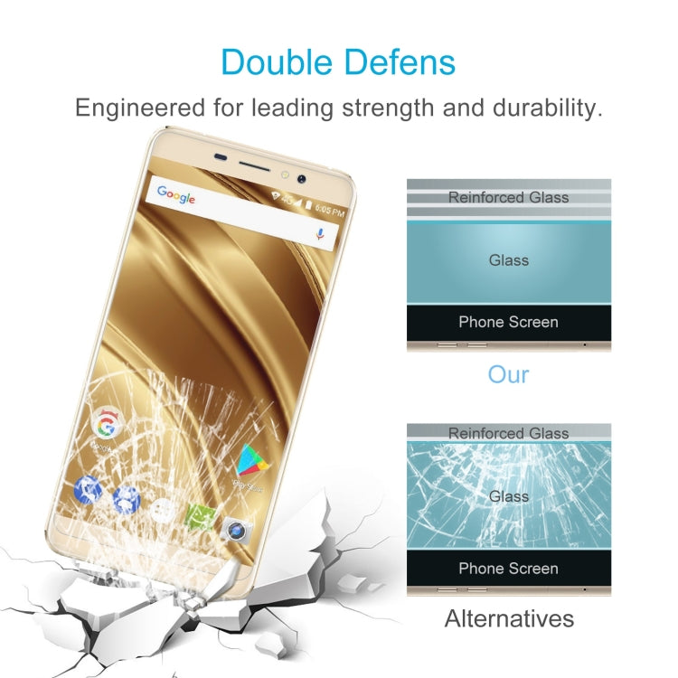 10 PCS 0.26mm 9H 2.5D Tempered Glass Film For Ulefone S8 Pro - free shipping - PMC Jewellery - Order now!