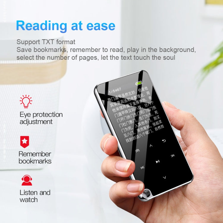 M25 Multifunctional Portable Bluetooth MP3 Player, Capacity:8GB(Black) - free shipping - PMC TechLife - Order now!