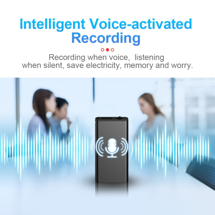 Q1 Intelligent HD Noise Reduction Voice Control Recorder, Capacity:32GB(Black) - Recording Pen by PMC Jewellery | Online Shopping South Africa | PMC Jewellery | Buy Now Pay Later Mobicred