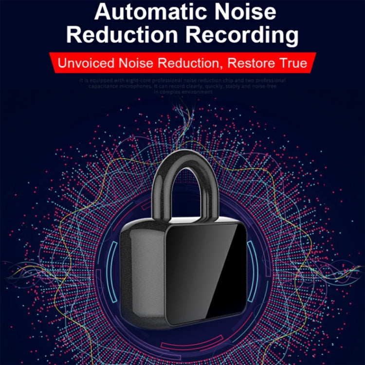 Q11 Intelligent HD Noise Reduction Lock Voice Recorder, Capacity:8GB(Black) - Recording Pen by PMC TechLife | Online Shopping South Africa | PMC TechLife | Buy Now Pay Later Mobicred
