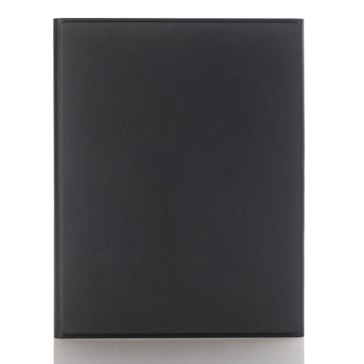 A07B-A Lambskin Texture Square Keycap Bluetooth Keyboard Leather Case with Touch Control For iPad 9.7 2018 & 2017 / Pro 9.7 inch / Air 2(Black) - Universal by PMC TechLife | Online Shopping South Africa | PMC TechLife
