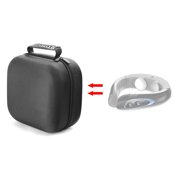 For NANJIREN Cervical Spine Massager Handbag Storage Box(Black) - free shipping - PMC TechLife - Order now!