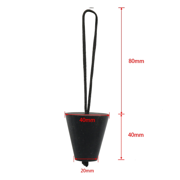 A6699 4 in 1 Black Kayak Silicone Drain Hole Plug - free shipping - PMC TechLife - Order now!
