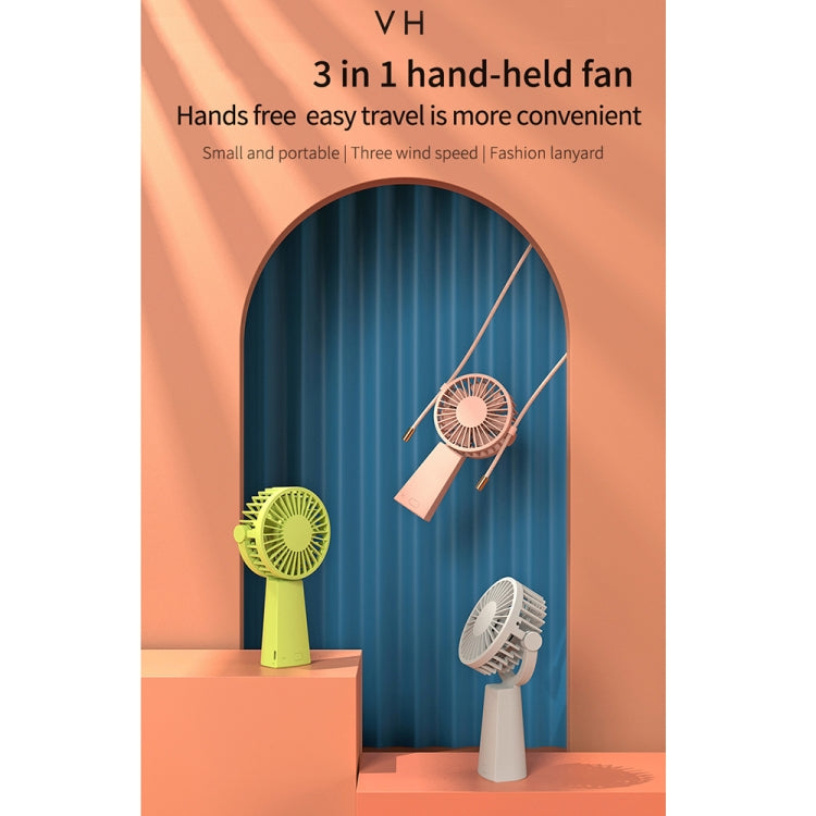 Original Xiaomi Youpin VH F15 Zao 3 In 1 USB Charging Handheld Electric Fan, 3 Speed Adjustment(Light Grey) - Electric Fans by Xiaomi | Online Shopping South Africa | PMC Jewellery | Buy Now Pay Later Mobicred