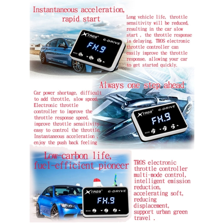 For Honda Civic 2012- TROS TS-6Drive Potent Booster Electronic Throttle Controller - Car Modification by TROS | Online Shopping South Africa | PMC Jewellery | Buy Now Pay Later Mobicred