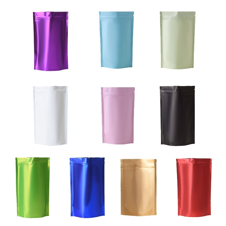 100 PCS/Set Matte Aluminum Foil Snack Stand-up Pouch, Size:20x30+5cm(Purple) - Preservation Supplies by PMC TechLife | Online Shopping South Africa | PMC TechLife | Buy Now Pay Later Mobicred