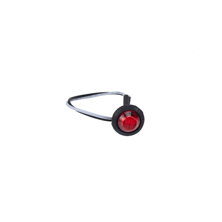 A5010 Red Light 10 in 1 Truck Trailer LED Round Side Marker Lamp - Warning Lights by PMC TechLife | Online Shopping South Africa | PMC TechLife | Buy Now Pay Later Mobicred