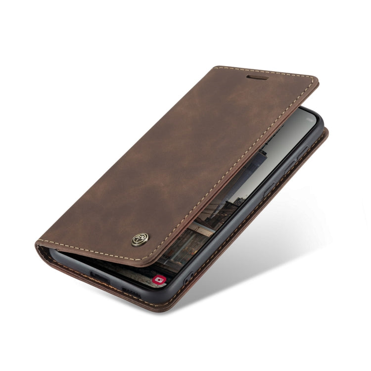 For Samsung Galaxy S22 CaseMe 013 Multifunctional Horizontal Flip Leather Phone Case(Coffee) - Galaxy S22 5G Cases by CaseMe | Online Shopping South Africa | PMC Jewellery | Buy Now Pay Later Mobicred