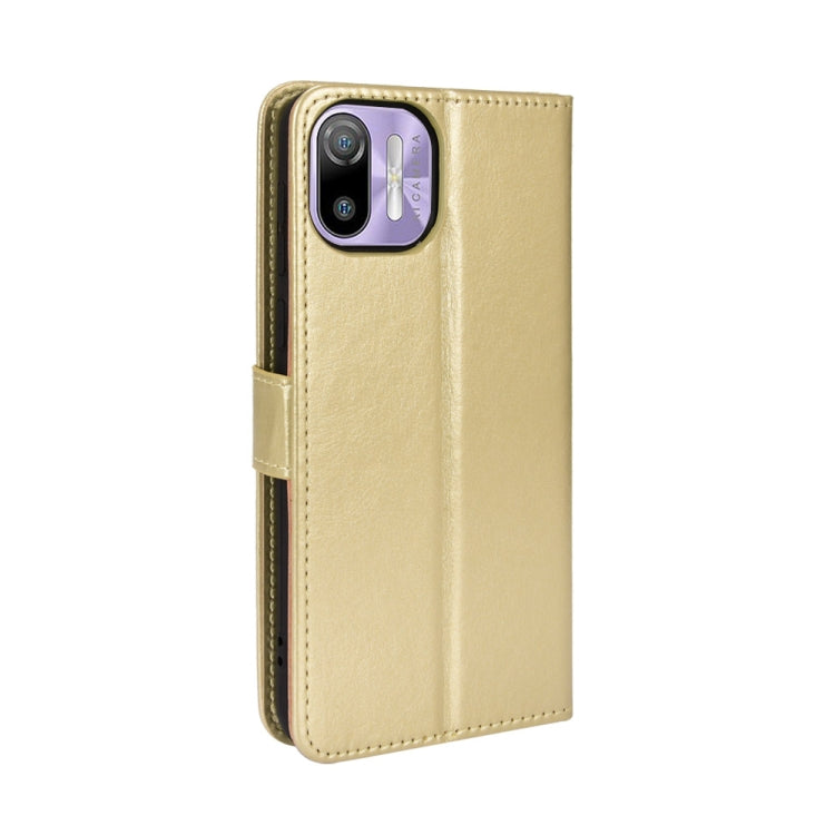 For Ulefone Note 6/ Note 6P Retro Crazy Horse Texture Leather Phone Case(Gold) - Ulefone Cases by PMC Jewellery | Online Shopping South Africa | PMC Jewellery | Buy Now Pay Later Mobicred