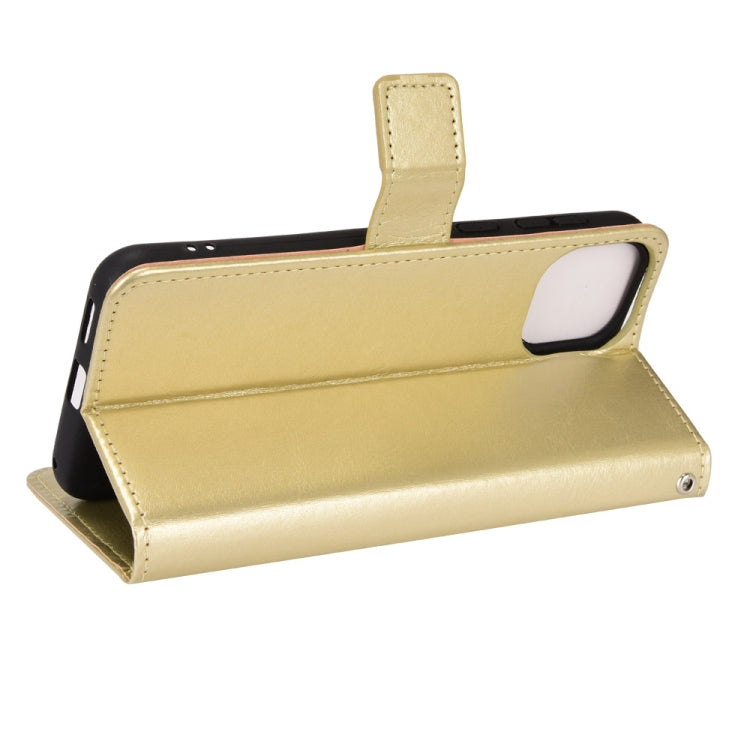 For Ulefone Note 6/ Note 6P Retro Crazy Horse Texture Leather Phone Case(Gold) - Ulefone Cases by PMC Jewellery | Online Shopping South Africa | PMC Jewellery | Buy Now Pay Later Mobicred