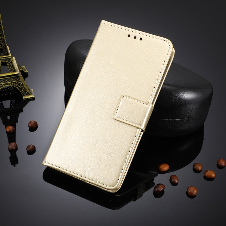 For Ulefone Note 6/ Note 6P Retro Crazy Horse Texture Leather Phone Case(Gold) - Ulefone Cases by PMC Jewellery | Online Shopping South Africa | PMC Jewellery | Buy Now Pay Later Mobicred