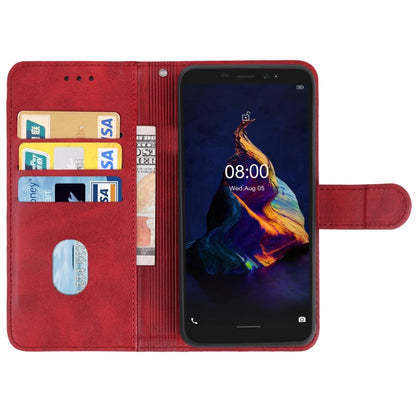 Leather Phone Case For Ulefone Armor X8(Red) - Ulefone Cases by PMC Jewellery | Online Shopping South Africa | PMC Jewellery | Buy Now Pay Later Mobicred