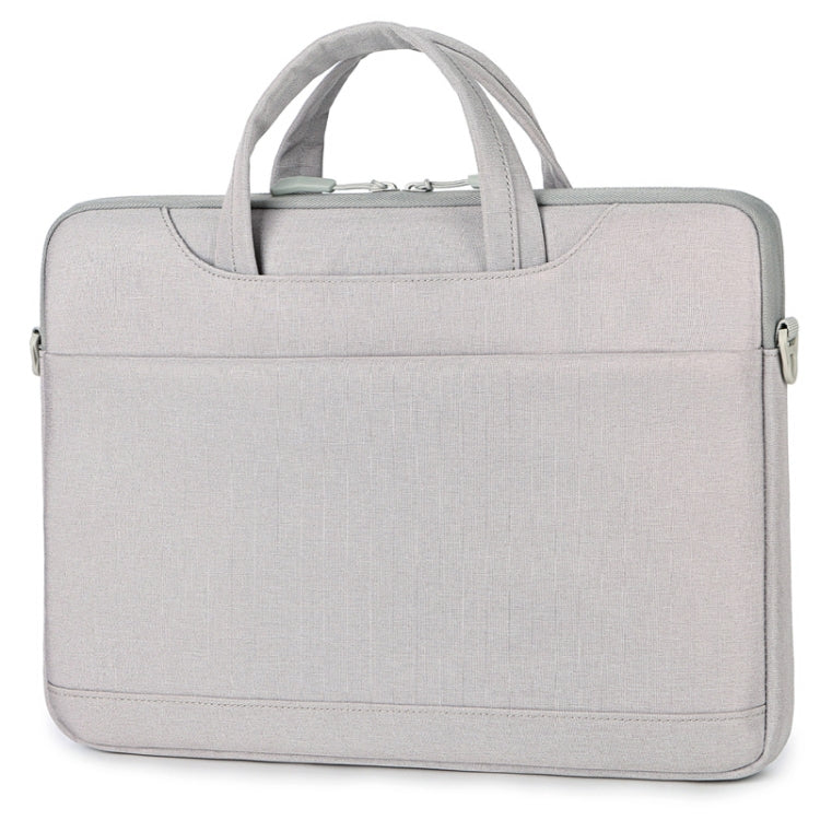 P510 Waterproof Oxford Cloth Laptop Handbag For 13.3-14 inch(Grey) - 13.3 inch by PMC Jewellery | Online Shopping South Africa | PMC Jewellery | Buy Now Pay Later Mobicred