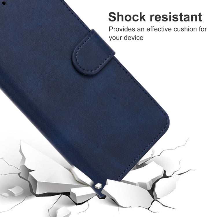 Leather Phone Case For DOOGEE X60L(Blue) - Doogee Cases by PMC Jewellery | Online Shopping South Africa | PMC Jewellery | Buy Now Pay Later Mobicred