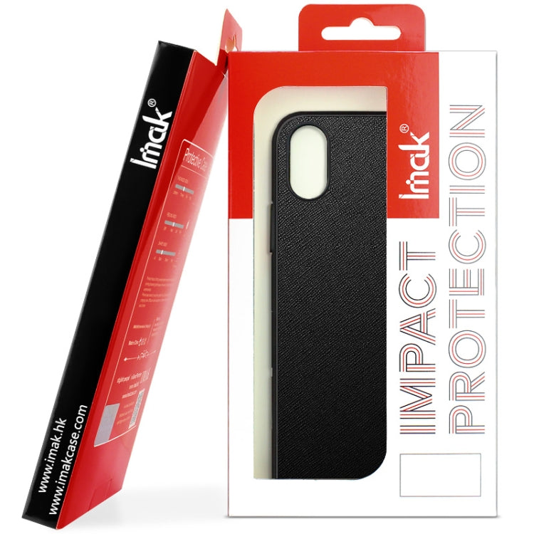 For Sony Xperia 10 III imak LX-5 Series PC + TPU Case with Screen Protector(Cross Texture) - Sony Cases by imak | Online Shopping South Africa | PMC TechLife | Buy Now Pay Later Mobicred