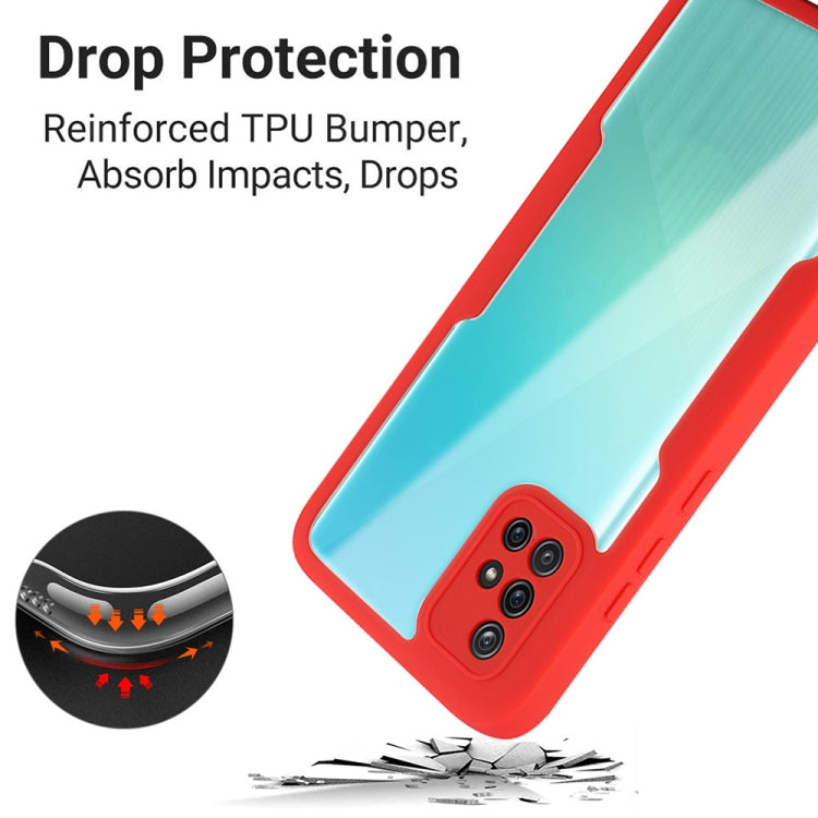 For Samsung Galaxy A51 4G Acrylic + TPU 360 Degrees Full Coverage Shockproof Phone Case(Green) - Galaxy Phone Cases by PMC TechLife | Online Shopping South Africa | PMC TechLife