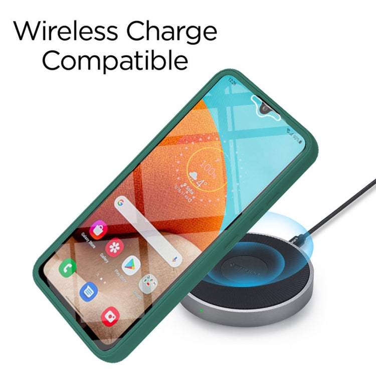 For Samsung Galaxy A51 4G Acrylic + TPU 360 Degrees Full Coverage Shockproof Phone Case(Green) - Galaxy Phone Cases by PMC TechLife | Online Shopping South Africa | PMC TechLife