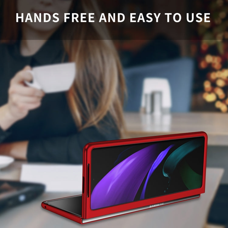 For Samsung Galaxy Z Fold2 5G Armor Foldable Phone Case(Red) - free shipping - PMC TechLife - Order now!
