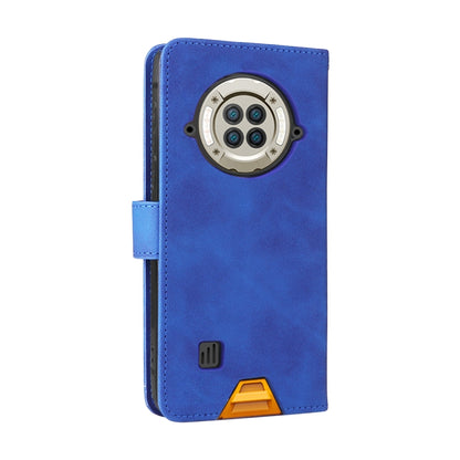 For DOOGEE S96 Pro Skin Feel Magnetic Buckle Calf Texture PU Phone Case(Blue) - Doogee Cases by PMC Jewellery | Online Shopping South Africa | PMC Jewellery | Buy Now Pay Later Mobicred