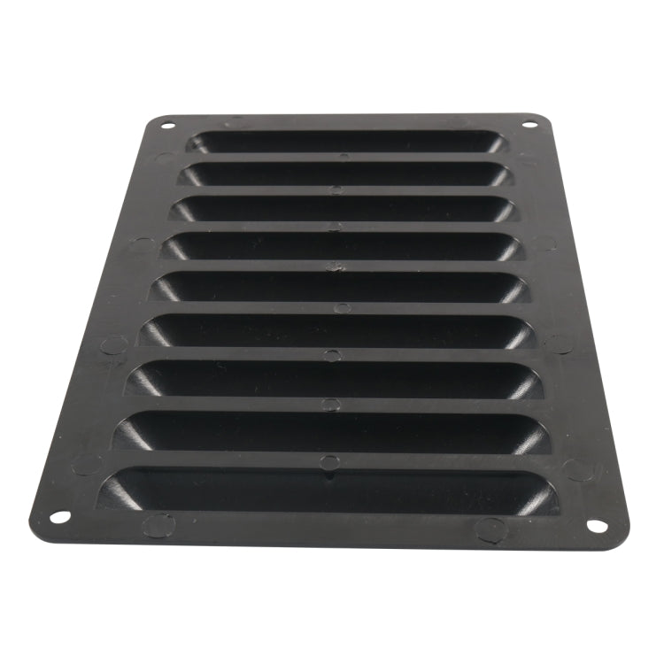 A6786 214x149mm RV / Bus Grille Vent Panel with Screws(Black) - Air Conditioning System by PMC Jewellery | Online Shopping South Africa | PMC Jewellery