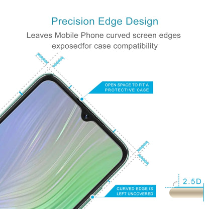 50 PCS 0.26mm 9H 2.5D Tempered Glass Film For Blackview A55 Pro - For Blackview by PMC Jewellery | Online Shopping South Africa | PMC Jewellery