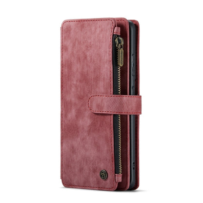 For Samsung Galaxy S22+ 5G CaseMe C30 Multifunctional Phone Leather Case with Holder & Card Slot & Wallet(Red) - Galaxy S22+ 5G Cases by CaseMe | Online Shopping South Africa | PMC Jewellery | Buy Now Pay Later Mobicred