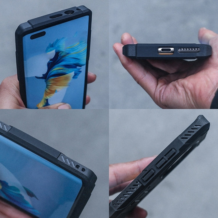 For Huawei Mate 40 Pro+ / Mate 40 RS FATBEAR Armor Shockproof Cooling Phone Case(Black) - Huawei Cases by FATBEAR | Online Shopping South Africa | PMC TechLife | Buy Now Pay Later Mobicred