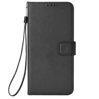 For Ulefone Note 12P Diamond Texture Leather Phone Case(Black) - Ulefone Cases by PMC Jewellery | Online Shopping South Africa | PMC Jewellery | Buy Now Pay Later Mobicred