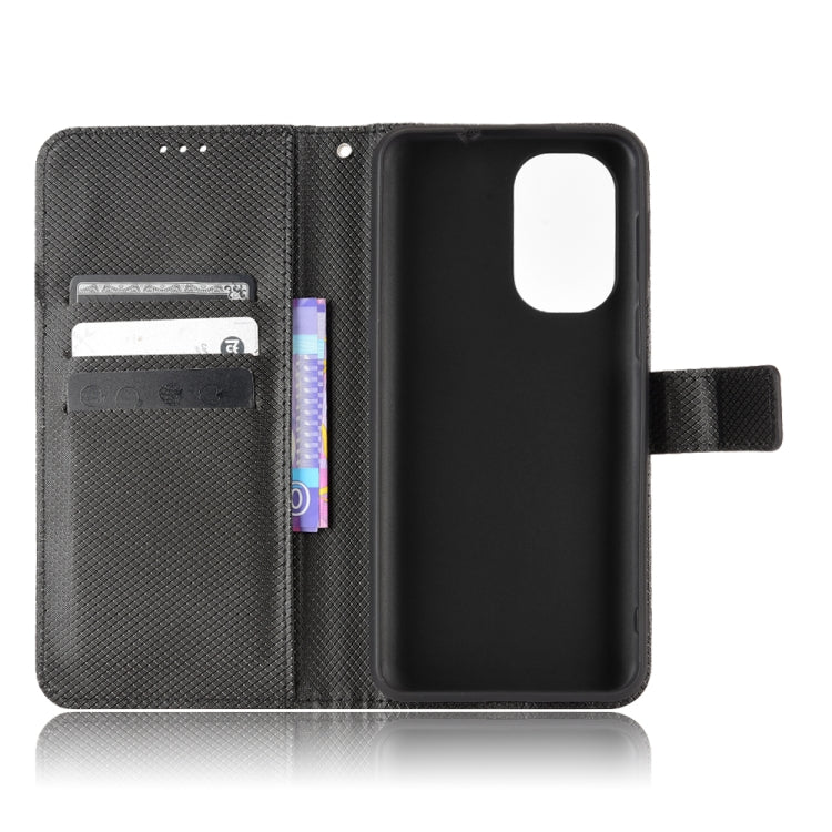 For Ulefone Note 13P Diamond Texture Leather Phone Case(Black) - Ulefone Cases by PMC Jewellery | Online Shopping South Africa | PMC Jewellery | Buy Now Pay Later Mobicred