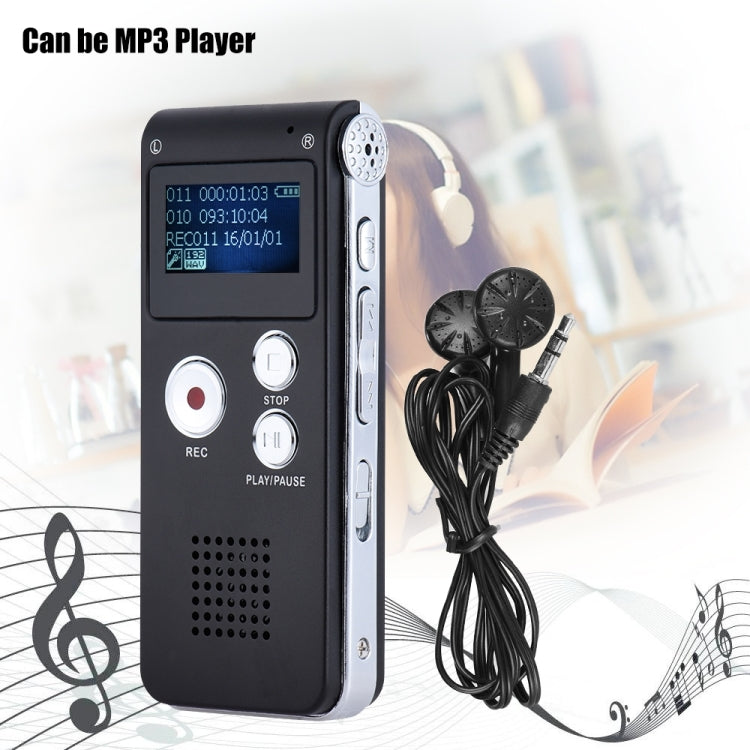 SK-012 16GB USB Dictaphone Digital Audio Voice Recorder with WAV MP3 Player VAR Function(Purple) - Other Style by PMC TechLife | Online Shopping South Africa | PMC TechLife | Buy Now Pay Later Mobicred