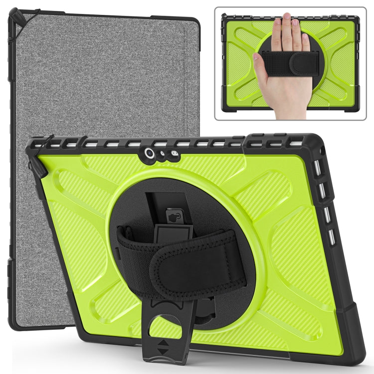 For MicroSoft Surface Pro 4 / 5 / 6 / 7 TPU + PC Tablet Case(Yellow Green) - free shipping - PMC TechLife - Order now!