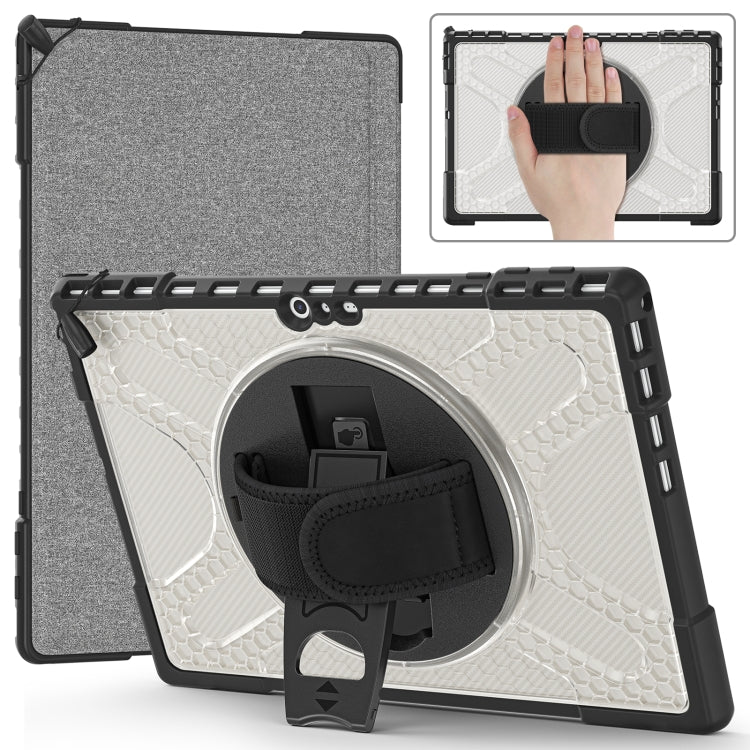 For MicroSoft Surface Pro 4 / 5 / 6 / 7 TPU + PC Tablet Case(Transparent) - Others by PMC TechLife | Online Shopping South Africa | PMC TechLife | Buy Now Pay Later Mobicred