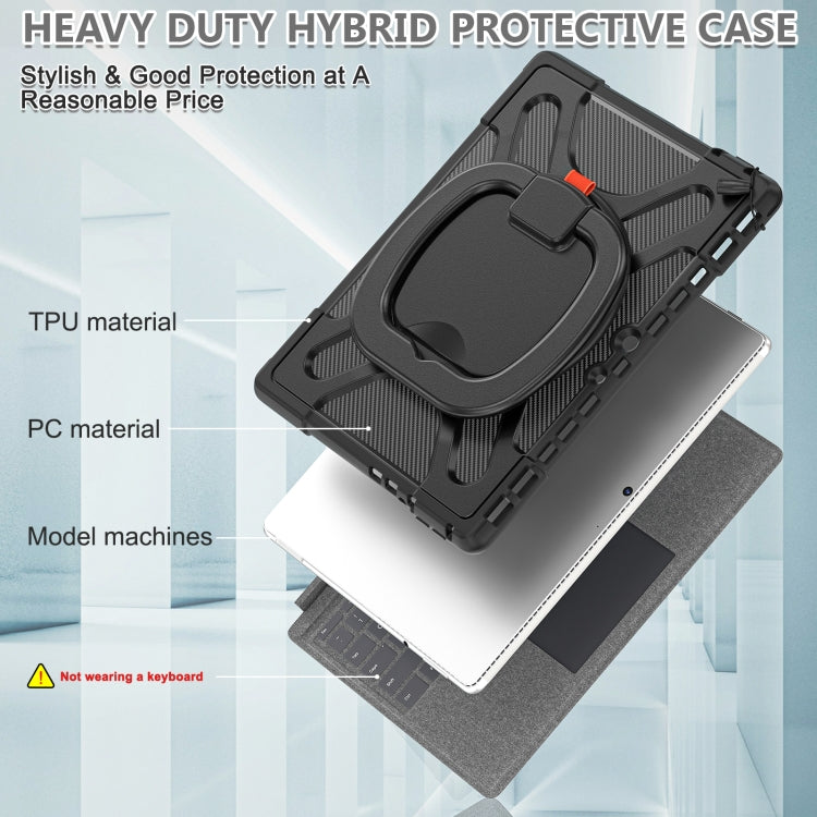 For MicroSoft Surface Pro 8 TPU + PC Tablet Case(Black) - Others by PMC TechLife | Online Shopping South Africa | PMC TechLife | Buy Now Pay Later Mobicred