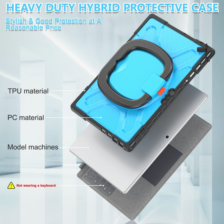 For MicroSoft Surface Pro 4 / 5 / 6 / 7 TPU + PC Tablet Case(Blue) - Others by PMC TechLife | Online Shopping South Africa | PMC TechLife | Buy Now Pay Later Mobicred