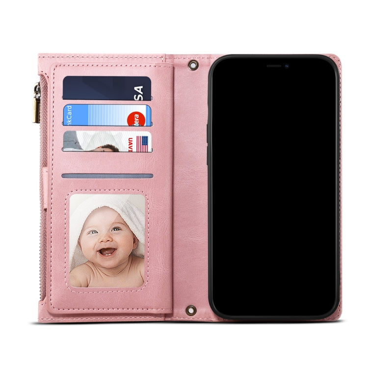 For Google Pixel 7 5G Retro Frosted Horizontal Flip Leather Phone Case(Rose Gold) - Google Cases by PMC TechLife | Online Shopping South Africa | PMC TechLife | Buy Now Pay Later Mobicred