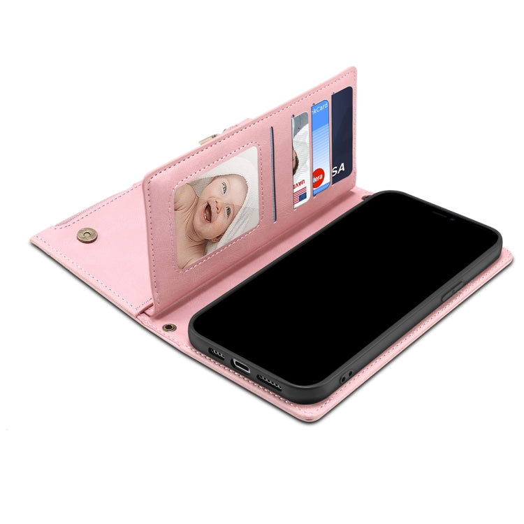 For Google Pixel 7 5G Retro Frosted Horizontal Flip Leather Phone Case(Rose Gold) - Google Cases by PMC TechLife | Online Shopping South Africa | PMC TechLife | Buy Now Pay Later Mobicred