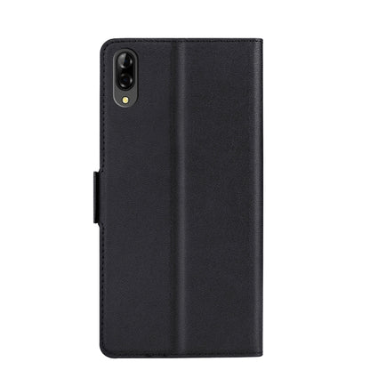 For Blackview A60 Ultra-thin Voltage Side Buckle PU + TPU Leather Phone Case(Black) - More Brand by PMC Jewellery | Online Shopping South Africa | PMC Jewellery