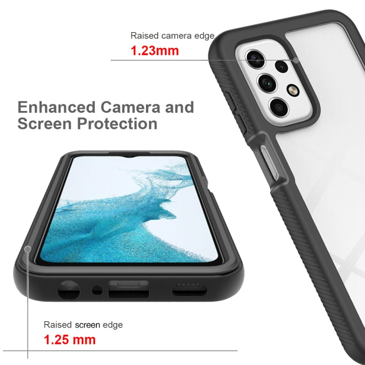 For Samsung Galaxy A23 4G Starry Sky Solid Color Series Shockproof PC + TPU Phone Case(Royal Blue) - Galaxy Phone Cases by PMC TechLife | Online Shopping South Africa | PMC TechLife