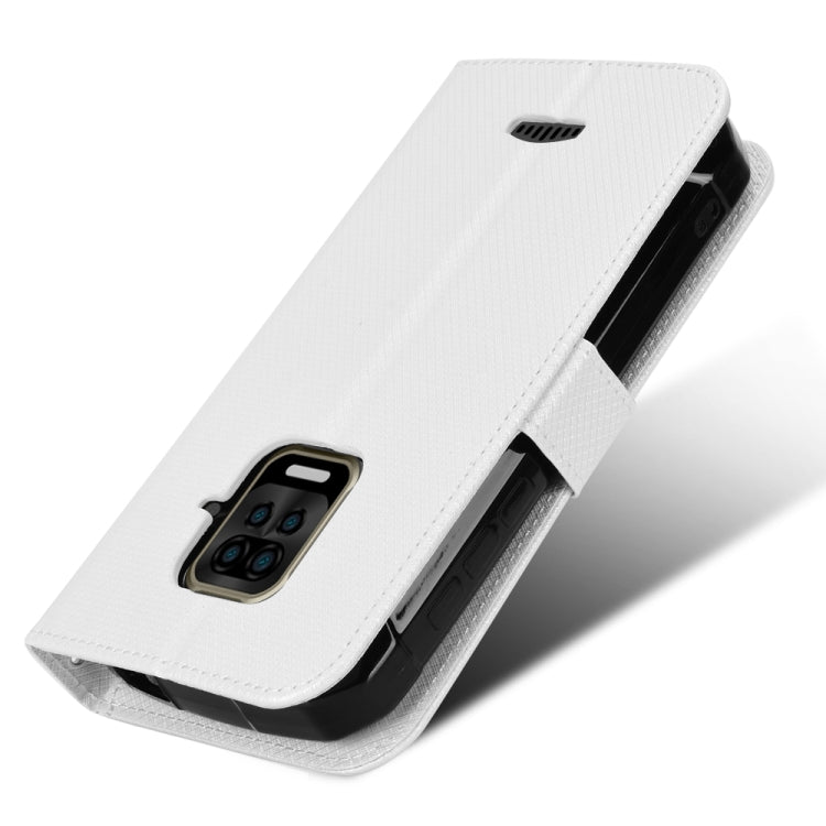 For Doogee S59 / S59 Pro Diamond Texture Leather Phone Case(White) - free shipping - PMC TechLife - Order now!