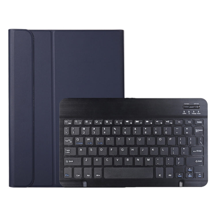 AK16 Lambskin Texture Bluetooth Keyboard Leather Case For Lenovo Tab 6 5G 10.3 inch(Blue) - Lenovo Keyboard by PMC TechLife | Online Shopping South Africa | PMC TechLife