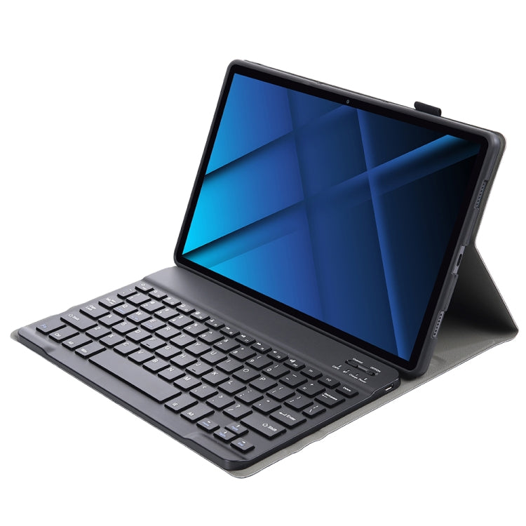 AK16 Lambskin Texture Bluetooth Keyboard Leather Case For Lenovo Tab 6 5G 10.3 inch(Blue) - Lenovo Keyboard by PMC TechLife | Online Shopping South Africa | PMC TechLife