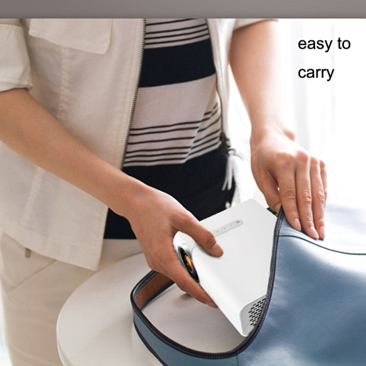 YG530 LED Small 1080P Wireless Screen Mirroring Projector, Power Plug:EU Plug(Black) - LED Projector by PMC TechLife | Online Shopping South Africa | PMC TechLife | Buy Now Pay Later Mobicred