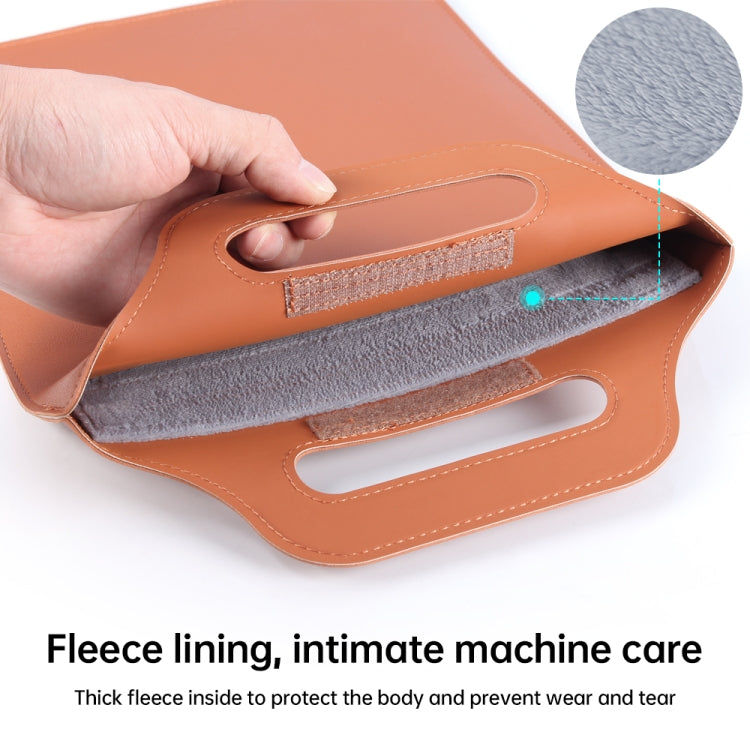 15 inch Multifunctional Mouse Pad Stand Handheld Laptop Bag(Blue) - free shipping - PMC Jewellery - Order now!