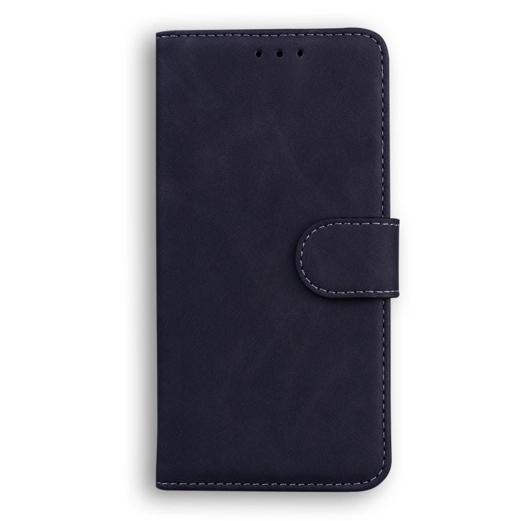 For Blackview A80 Skin Feel Pure Color Flip Leather Phone Case(Black) - More Brand by PMC TechLife | Online Shopping South Africa | PMC TechLife