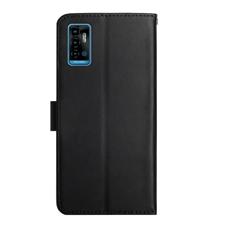 For ZTE Blade A71 Genuine Leather Fingerprint-proof Horizontal Flip Phone Case(Black) - ZTE Cases by PMC TechLife | Online Shopping South Africa | PMC TechLife | Buy Now Pay Later Mobicred