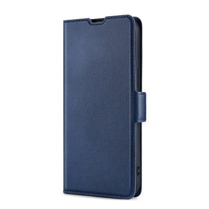 For Blackview A55 Ultra-thin Voltage Side Buckle PU + TPU Leather Phone Case(Blue) - More Brand by PMC Jewellery | Online Shopping South Africa | PMC Jewellery | Buy Now Pay Later Mobicred