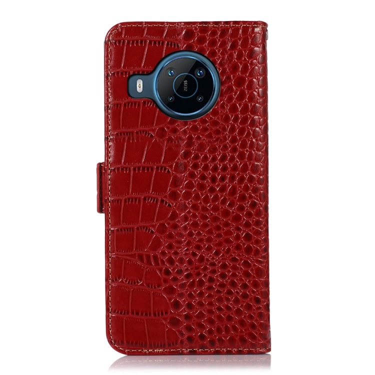 For Nokia X100 Crocodile Top Layer Cowhide Leather Phone Case(Red) - Nokia Cases by PMC TechLife | Online Shopping South Africa | PMC TechLife | Buy Now Pay Later Mobicred