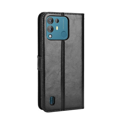 For Blackview A55 Pro Retro Crazy Horse Texture Leather Phone Case(Black) - More Brand by PMC Jewellery | Online Shopping South Africa | PMC Jewellery